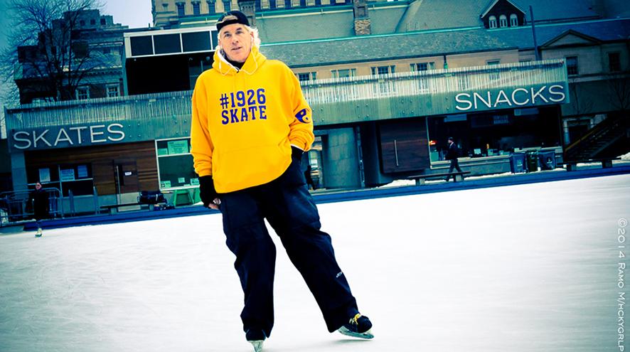 Steve McNeil, who created his own fundraiser, 1926 Skate, to raise funds and awareness in honour of his mother, who lived with Alzheimer's disease.