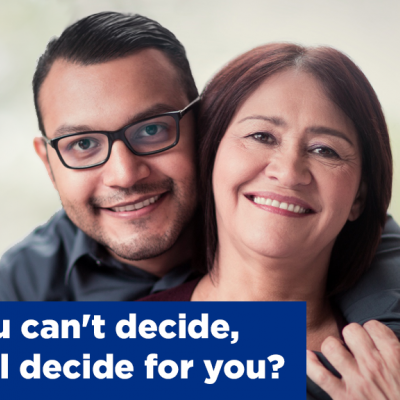 If you can't decide, who will decide for you?