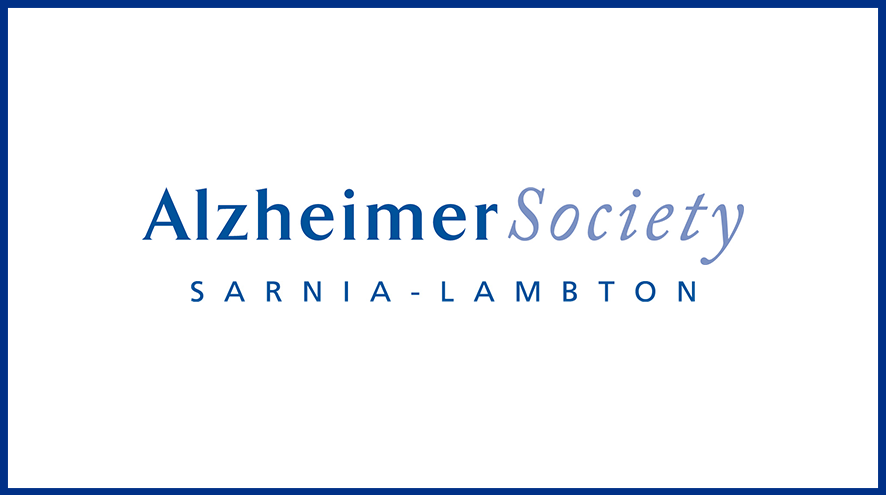 Alzheimer Society of Sarnia-Lambton wordmark and identifier.