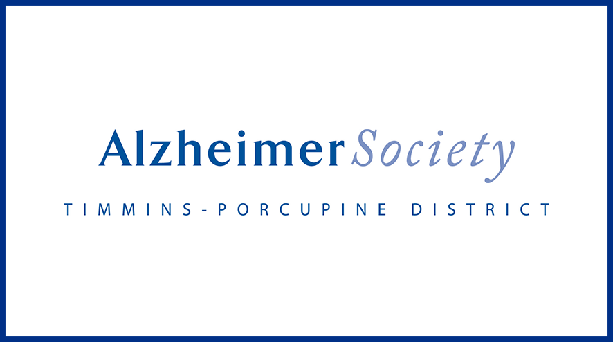 Alzheimer Society of Timmins-Porcupine District wordmark and identifier.