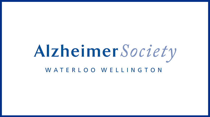 Alzheimer Society Waterloo Wellington wordmark and identifier.